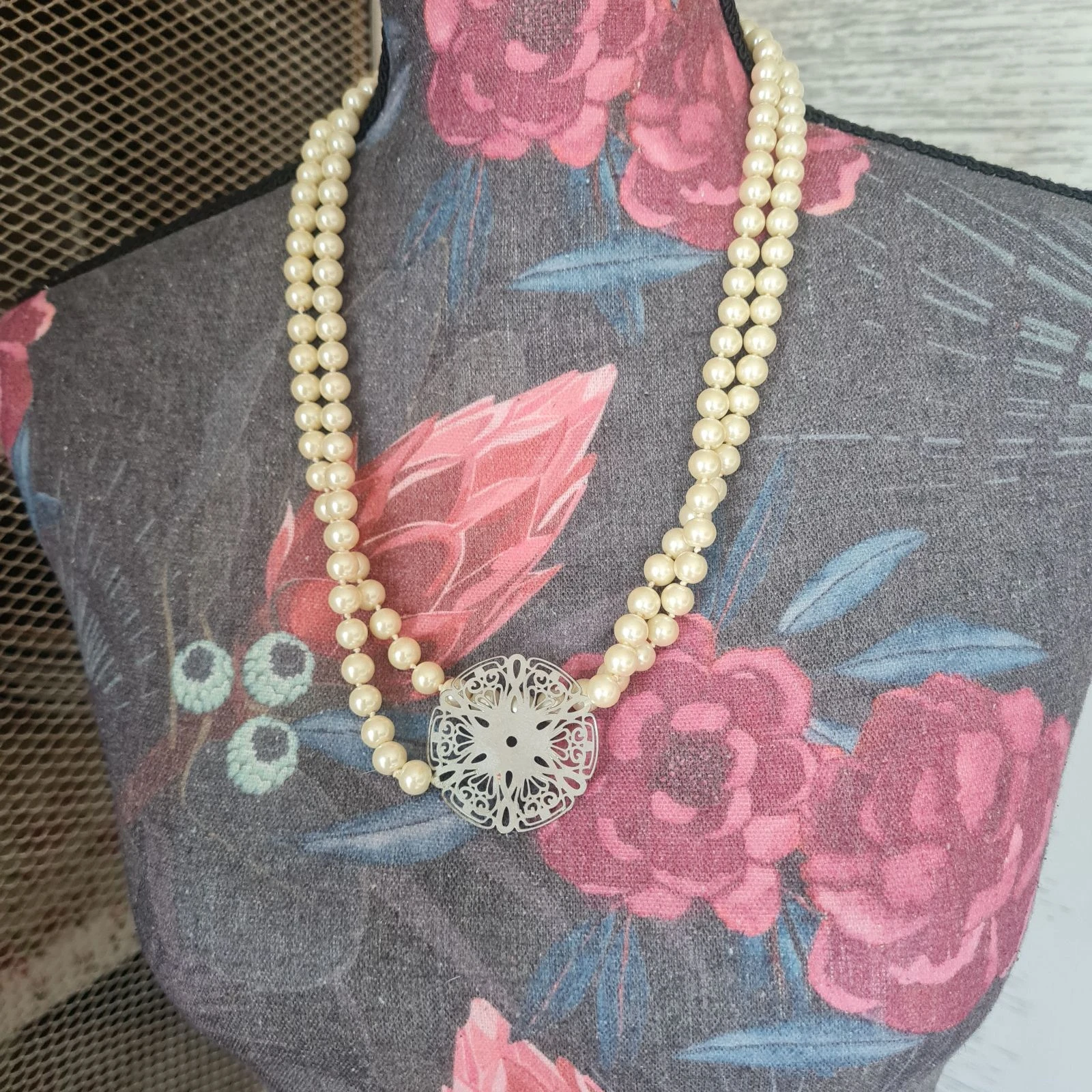 Superbe collier de perles 